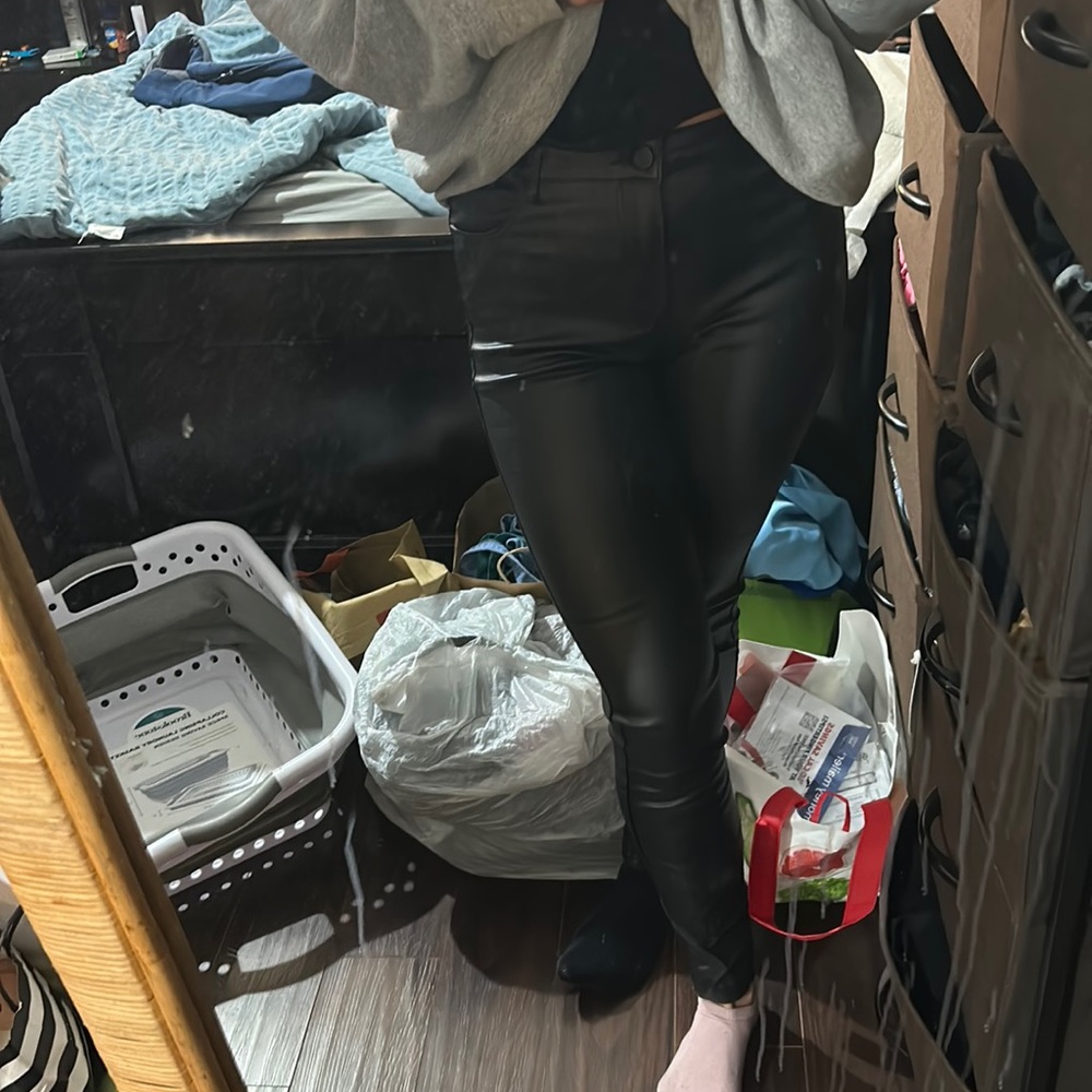 Leather pants